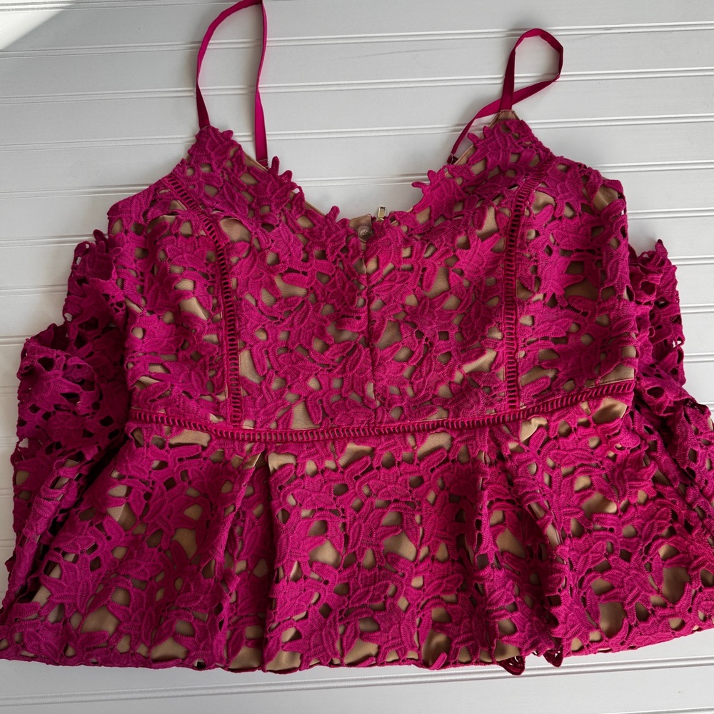 NWT City Chic So Fancy Dress in Shock Pink Size 20 - Picture 3 of 5